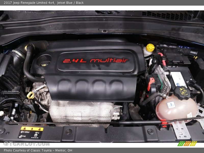 Jetset Blue / Black 2017 Jeep Renegade Limited 4x4