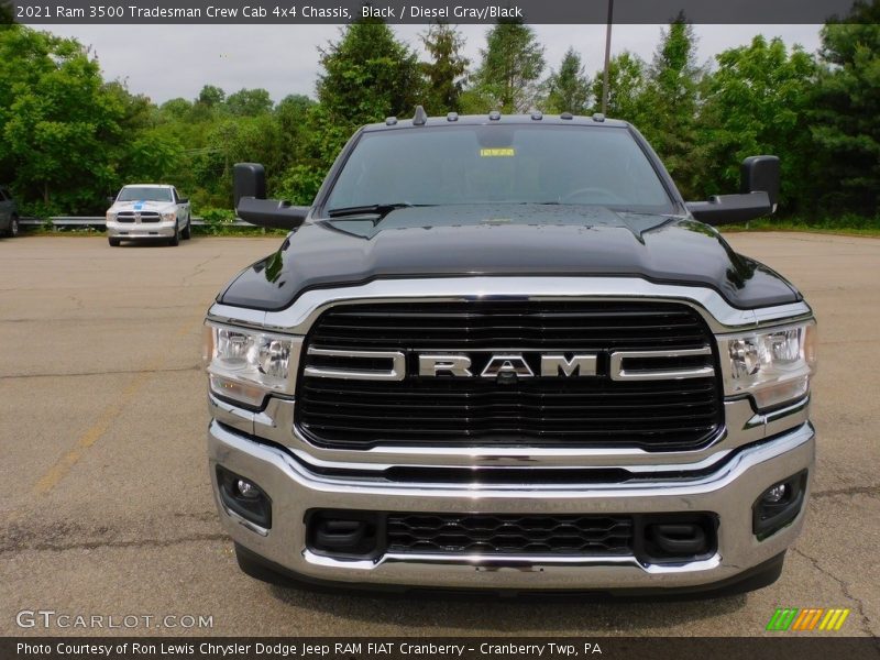 Black / Diesel Gray/Black 2021 Ram 3500 Tradesman Crew Cab 4x4 Chassis