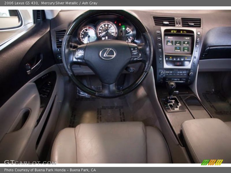 Mercury Silver Metallic / Ash Gray 2006 Lexus GS 430