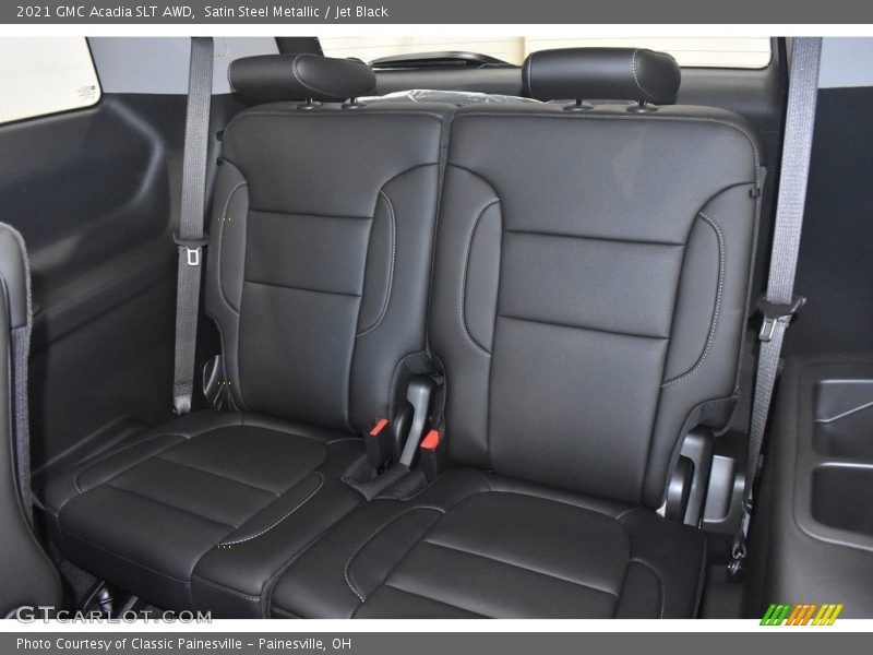 Satin Steel Metallic / Jet Black 2021 GMC Acadia SLT AWD