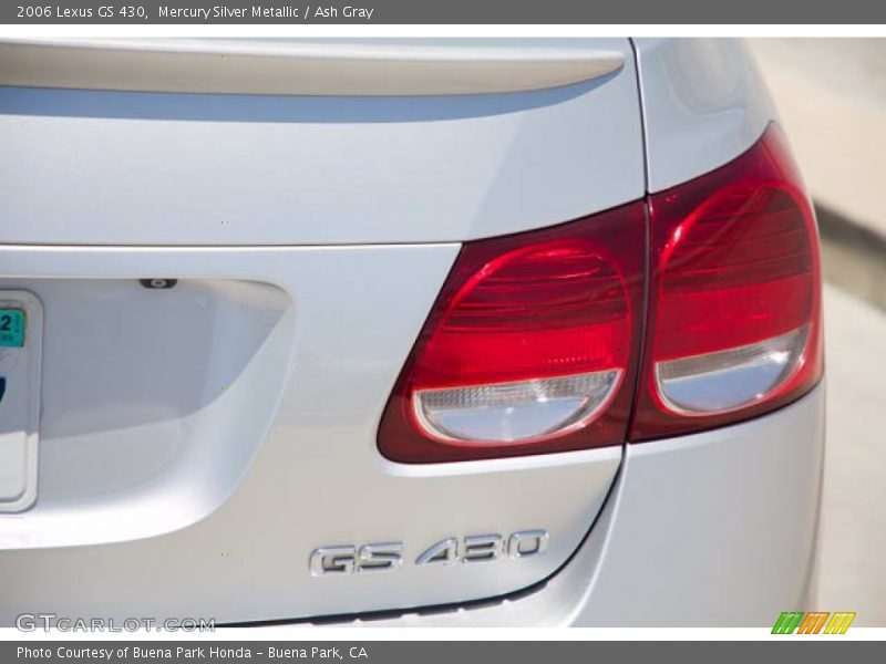 Mercury Silver Metallic / Ash Gray 2006 Lexus GS 430