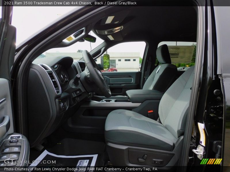 Front Seat of 2021 3500 Tradesman Crew Cab 4x4 Chassis