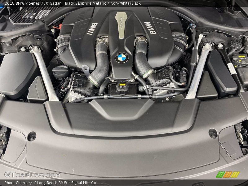  2018 7 Series 750i Sedan Engine - 4.4 Liter TwinPower Turbocharged DOHC 32-Valve VVT V8