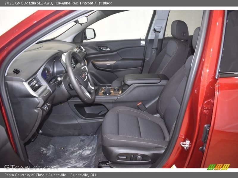 Cayenne Red Tintcoat / Jet Black 2021 GMC Acadia SLE AWD