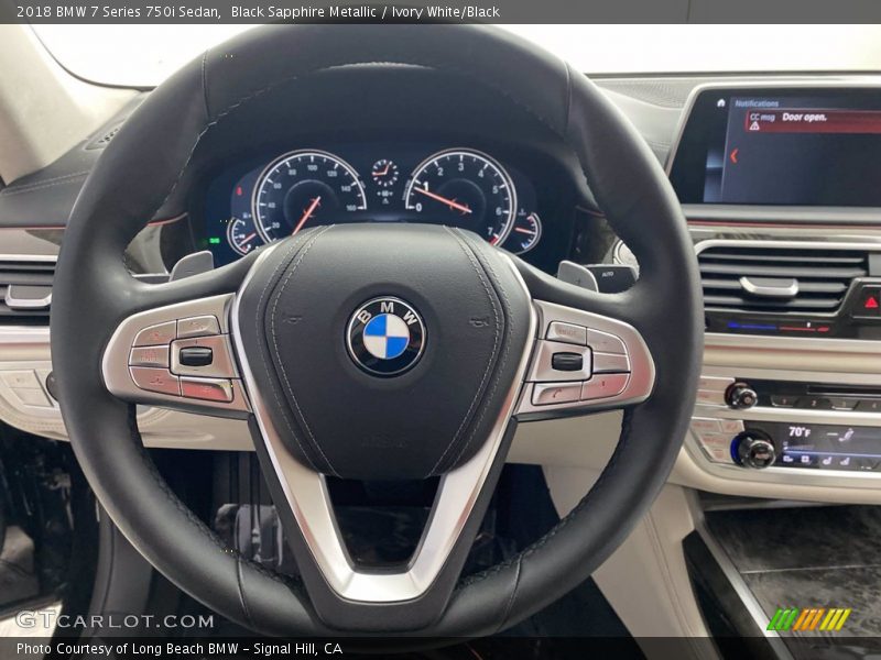  2018 7 Series 750i Sedan Steering Wheel