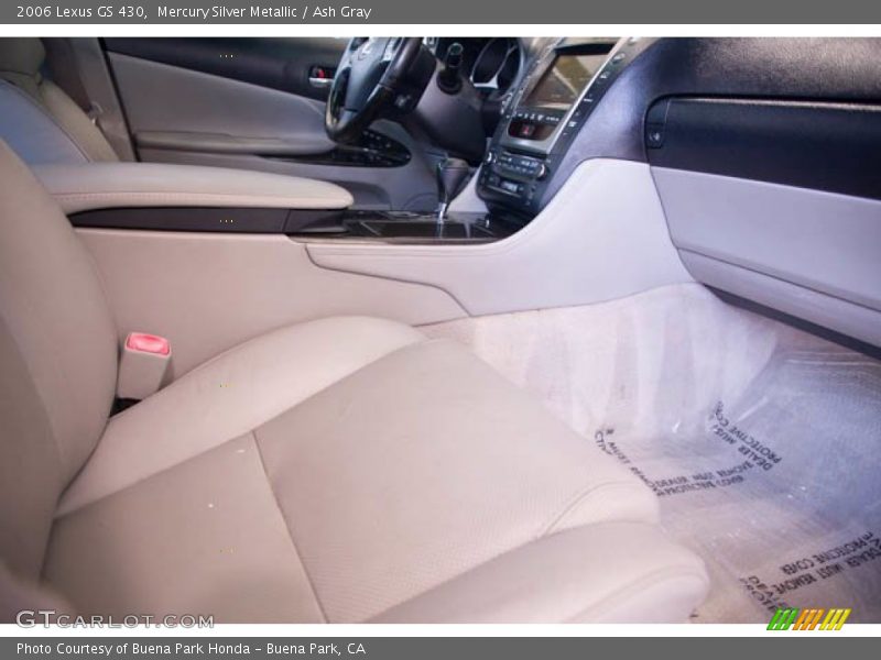 Mercury Silver Metallic / Ash Gray 2006 Lexus GS 430