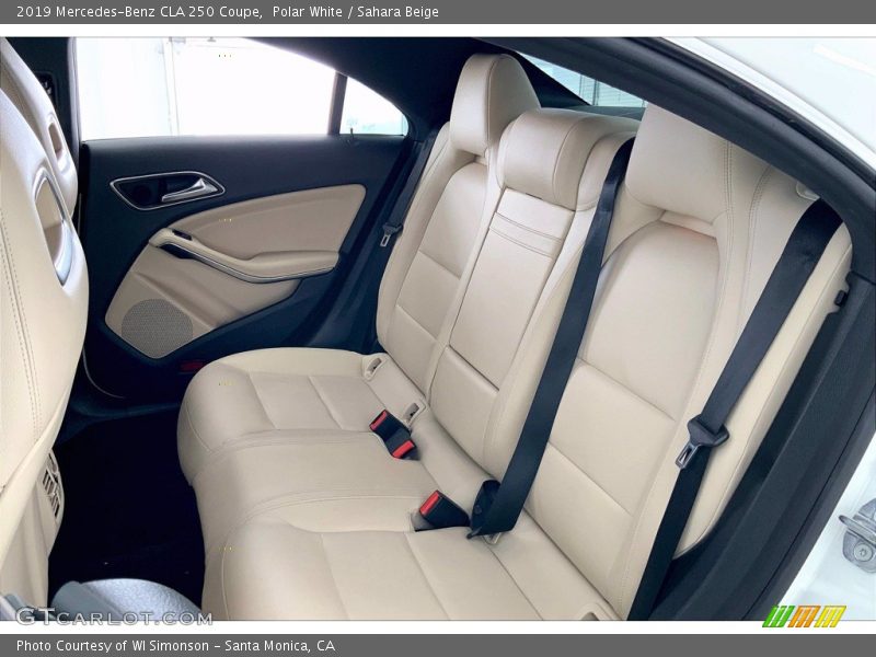 Polar White / Sahara Beige 2019 Mercedes-Benz CLA 250 Coupe