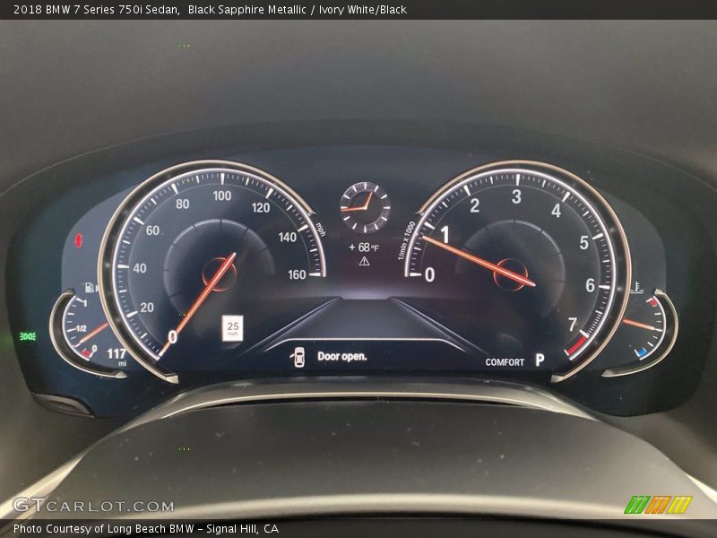  2018 7 Series 750i Sedan 750i Sedan Gauges