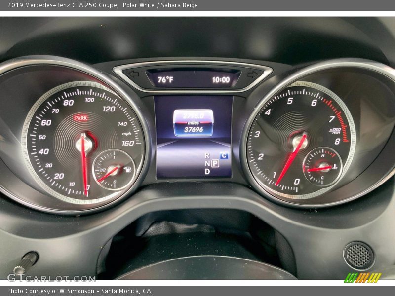 Polar White / Sahara Beige 2019 Mercedes-Benz CLA 250 Coupe