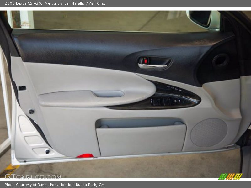 Mercury Silver Metallic / Ash Gray 2006 Lexus GS 430