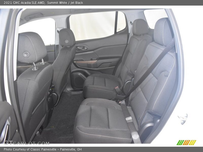 Summit White / Jet Black 2021 GMC Acadia SLE AWD