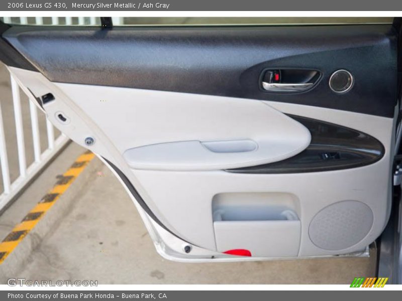 Mercury Silver Metallic / Ash Gray 2006 Lexus GS 430