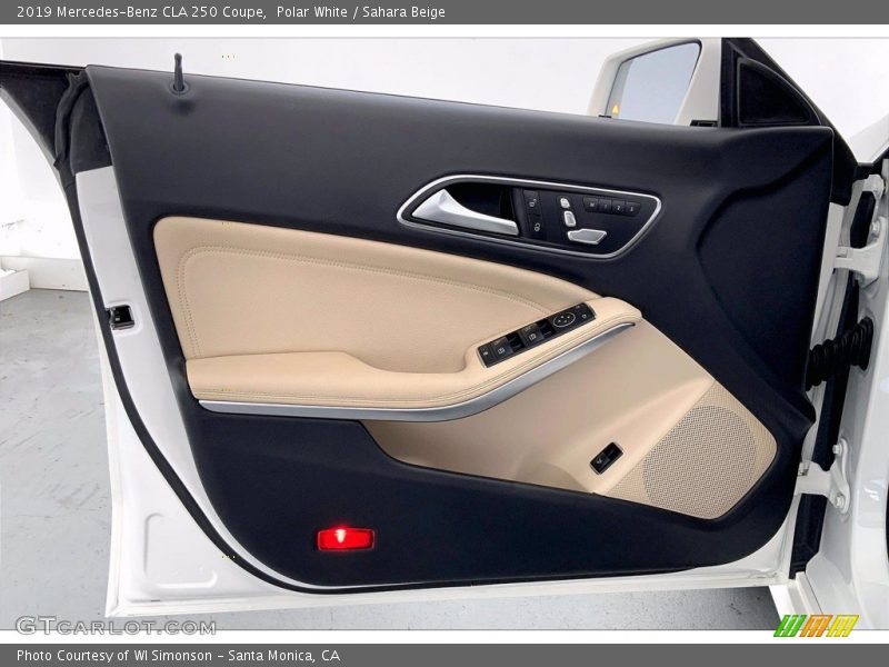Polar White / Sahara Beige 2019 Mercedes-Benz CLA 250 Coupe