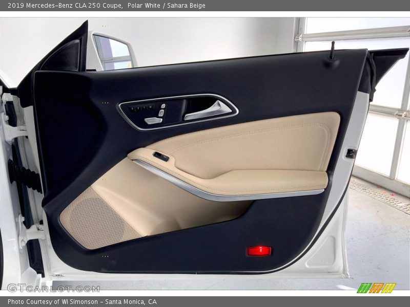 Polar White / Sahara Beige 2019 Mercedes-Benz CLA 250 Coupe
