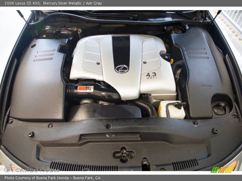 Mercury Silver Metallic / Ash Gray 2006 Lexus GS 430