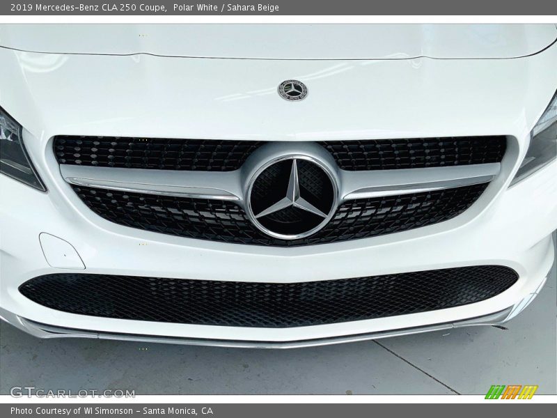 Polar White / Sahara Beige 2019 Mercedes-Benz CLA 250 Coupe
