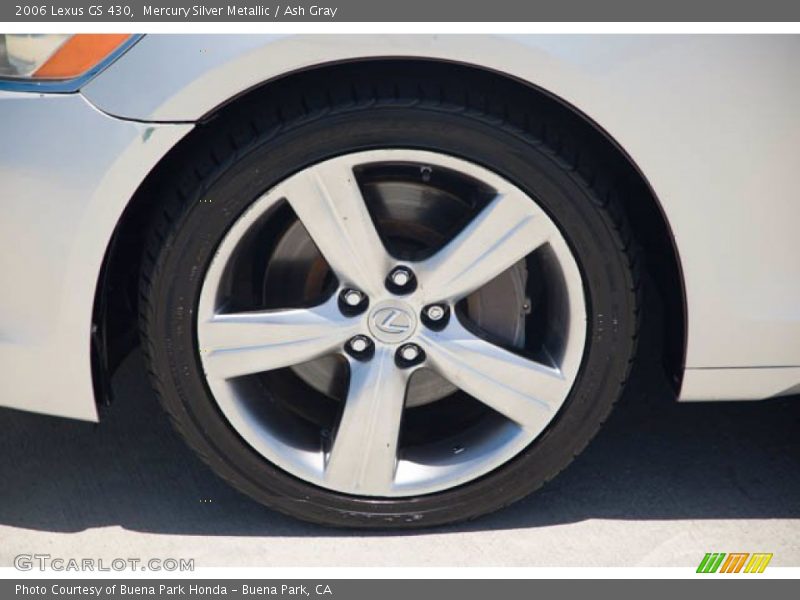 Mercury Silver Metallic / Ash Gray 2006 Lexus GS 430