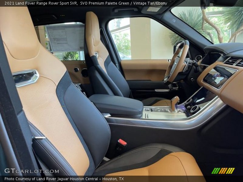 2021 Range Rover Sport SVR Vintage Tan/Ebony Interior