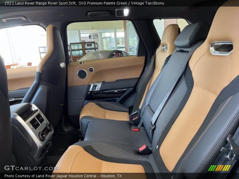 Rear Seat of 2021 Range Rover Sport SVR