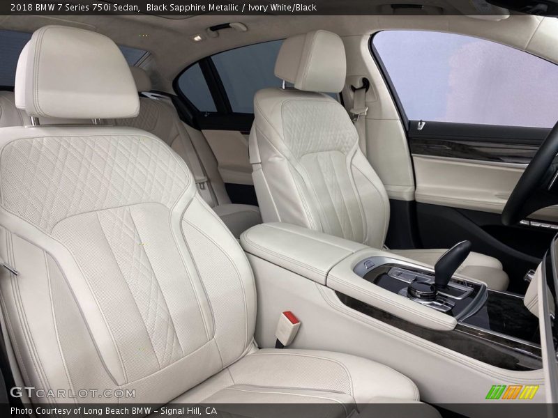 Front Seat of 2018 7 Series 750i Sedan