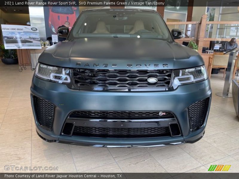  2021 Range Rover Sport SVR SVO Premium Palette Green