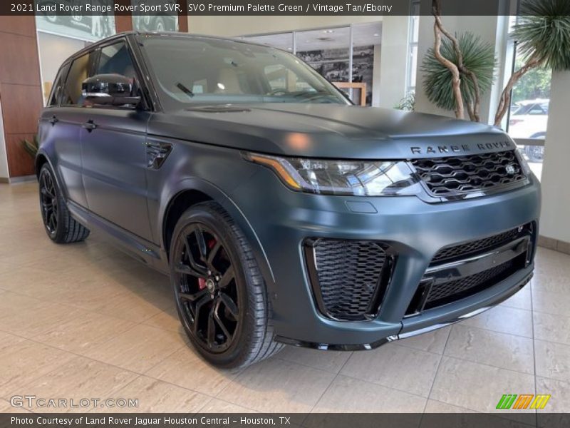  2021 Range Rover Sport SVR SVO Premium Palette Green