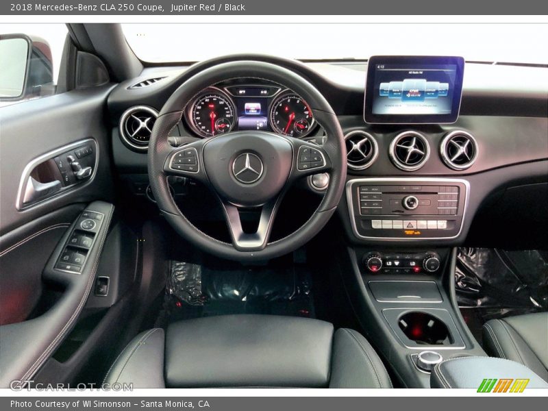 Jupiter Red / Black 2018 Mercedes-Benz CLA 250 Coupe