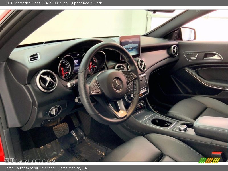 Jupiter Red / Black 2018 Mercedes-Benz CLA 250 Coupe