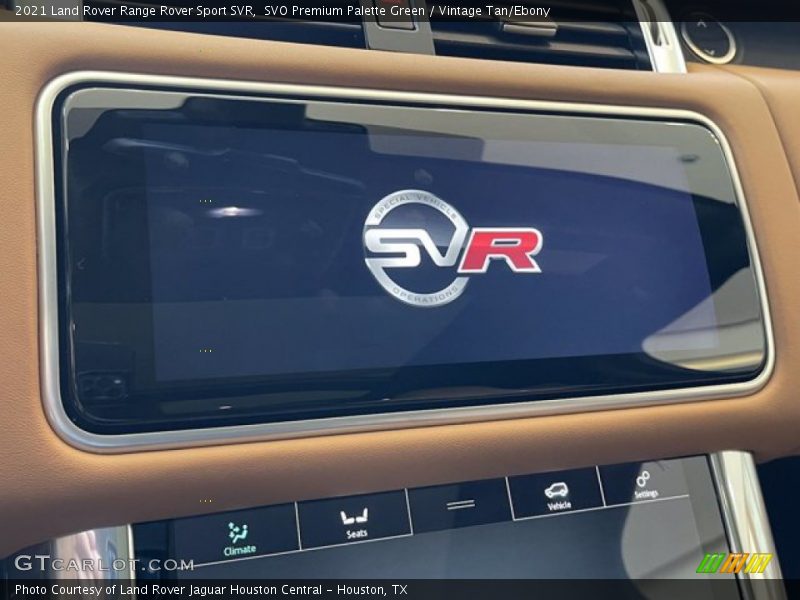 SVO Premium Palette Green / Vintage Tan/Ebony 2021 Land Rover Range Rover Sport SVR