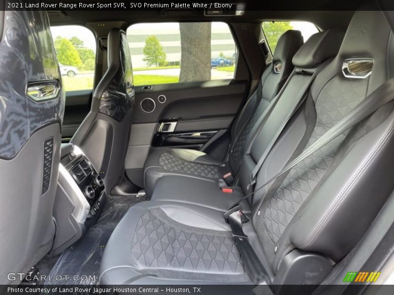 Rear Seat of 2021 Range Rover Sport SVR