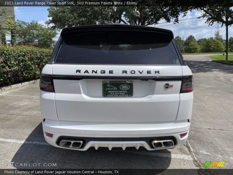 SVO Premium Palette White / Ebony 2021 Land Rover Range Rover Sport SVR