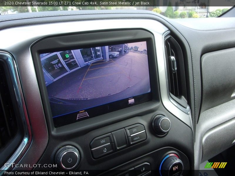 Satin Steel Metallic / Jet Black 2020 Chevrolet Silverado 1500 LT Z71 Crew Cab 4x4
