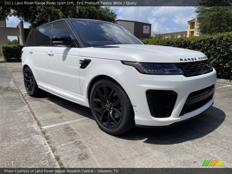 SVO Premium Palette White / Ebony 2021 Land Rover Range Rover Sport SVR