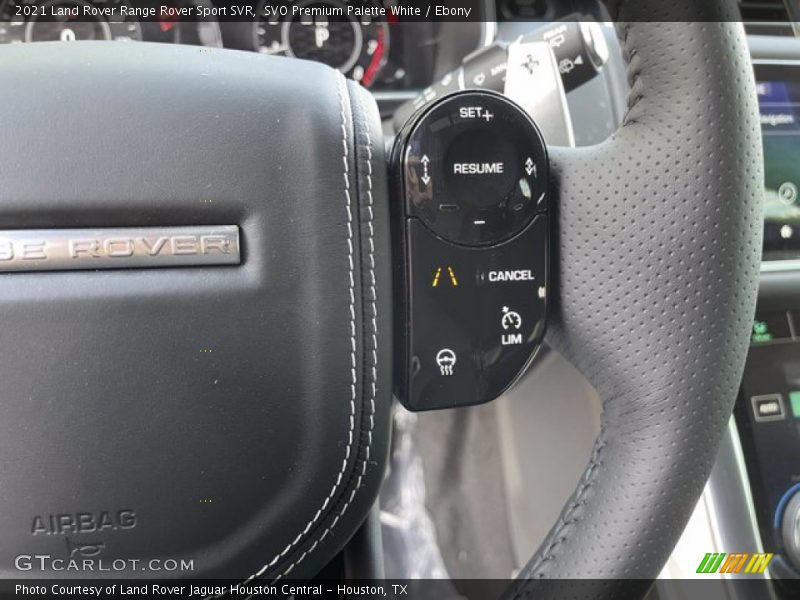  2021 Range Rover Sport SVR Steering Wheel