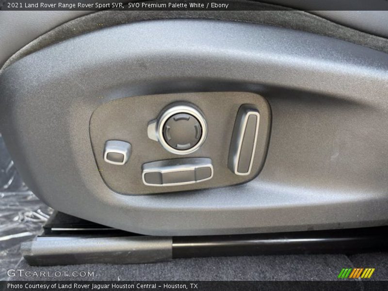 Front Seat of 2021 Range Rover Sport SVR