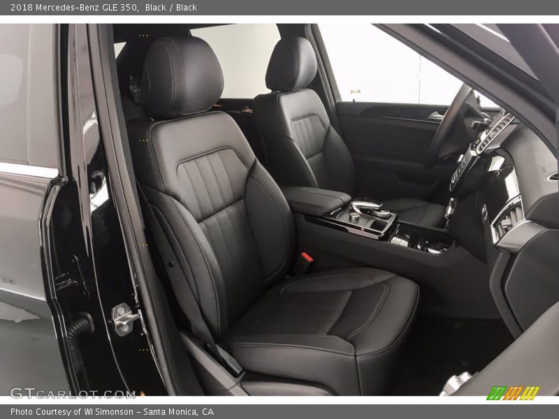 Black / Black 2018 Mercedes-Benz GLE 350
