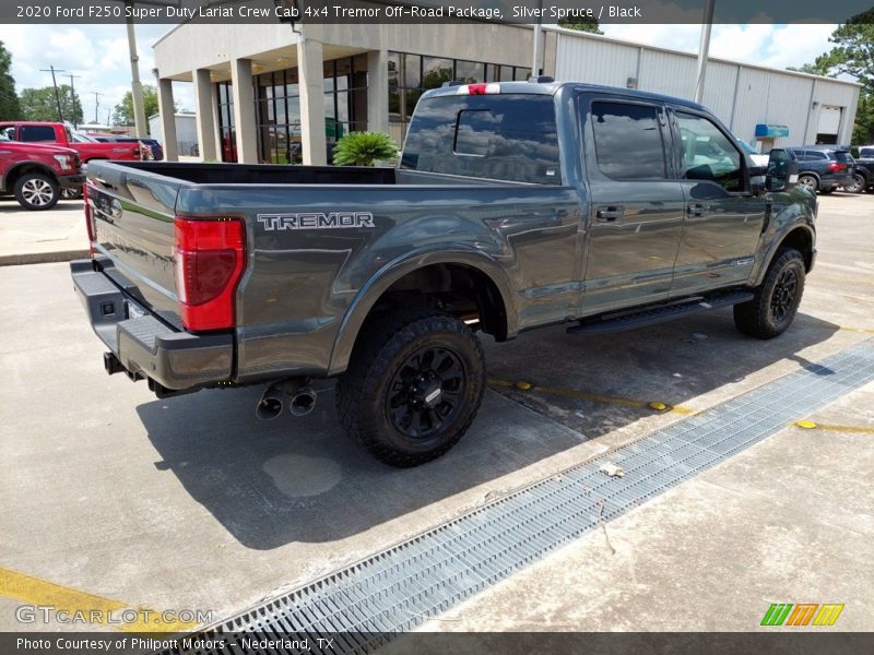 Silver Spruce / Black 2020 Ford F250 Super Duty Lariat Crew Cab 4x4 Tremor Off-Road Package