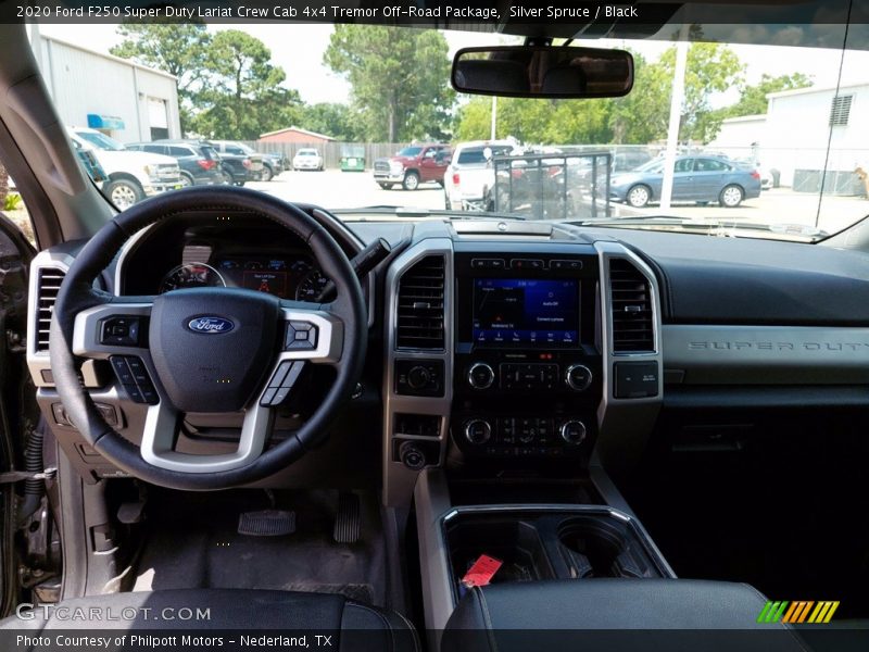 Silver Spruce / Black 2020 Ford F250 Super Duty Lariat Crew Cab 4x4 Tremor Off-Road Package