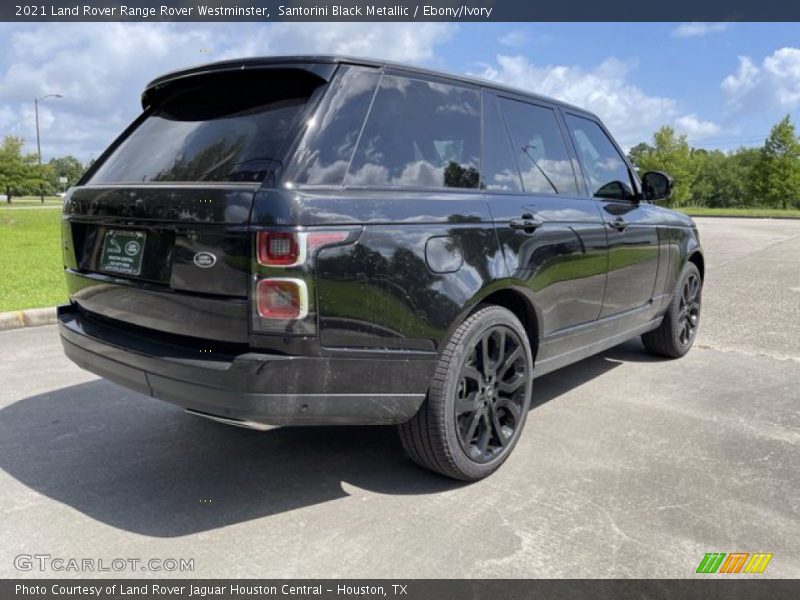 Santorini Black Metallic / Ebony/Ivory 2021 Land Rover Range Rover Westminster