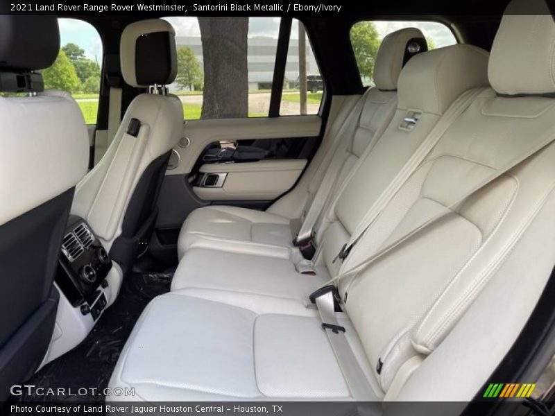 Rear Seat of 2021 Range Rover Westminster