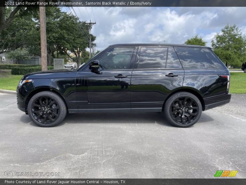  2021 Range Rover Westminster Santorini Black Metallic