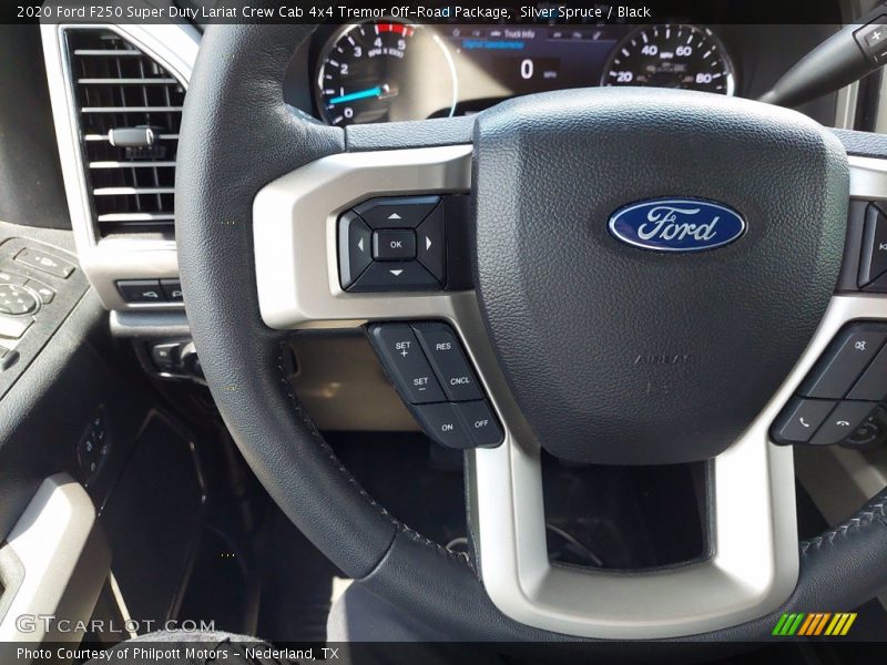 Silver Spruce / Black 2020 Ford F250 Super Duty Lariat Crew Cab 4x4 Tremor Off-Road Package