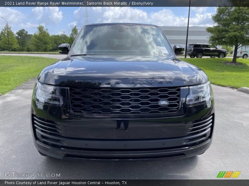 Santorini Black Metallic / Ebony/Ivory 2021 Land Rover Range Rover Westminster