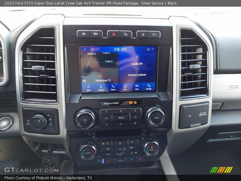 Silver Spruce / Black 2020 Ford F250 Super Duty Lariat Crew Cab 4x4 Tremor Off-Road Package