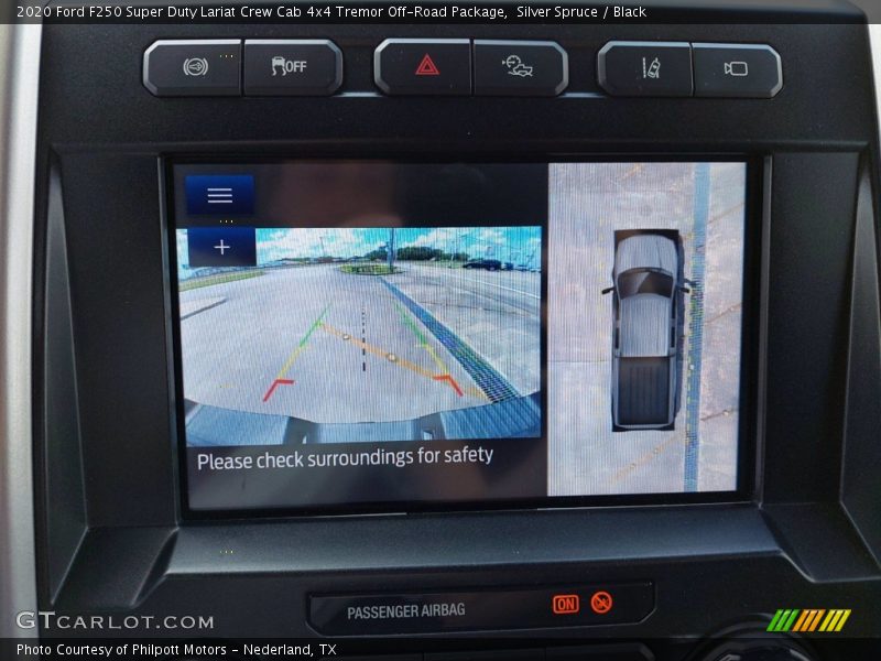 Silver Spruce / Black 2020 Ford F250 Super Duty Lariat Crew Cab 4x4 Tremor Off-Road Package