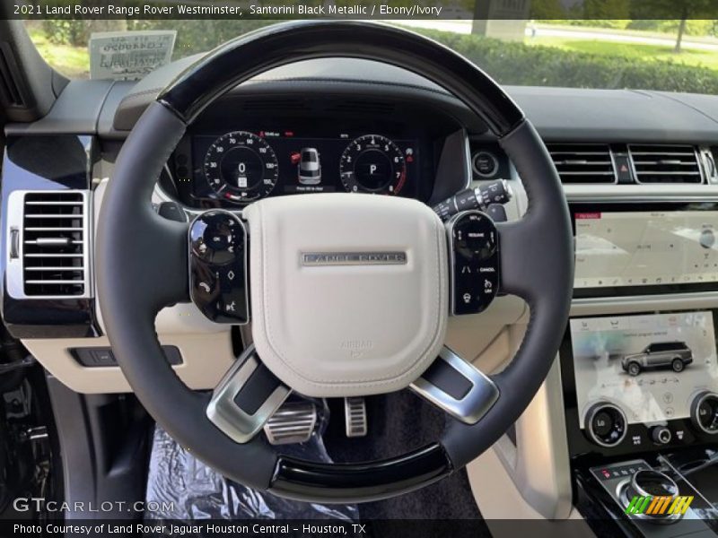  2021 Range Rover Westminster Steering Wheel