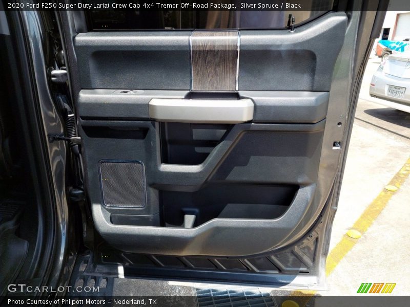Silver Spruce / Black 2020 Ford F250 Super Duty Lariat Crew Cab 4x4 Tremor Off-Road Package
