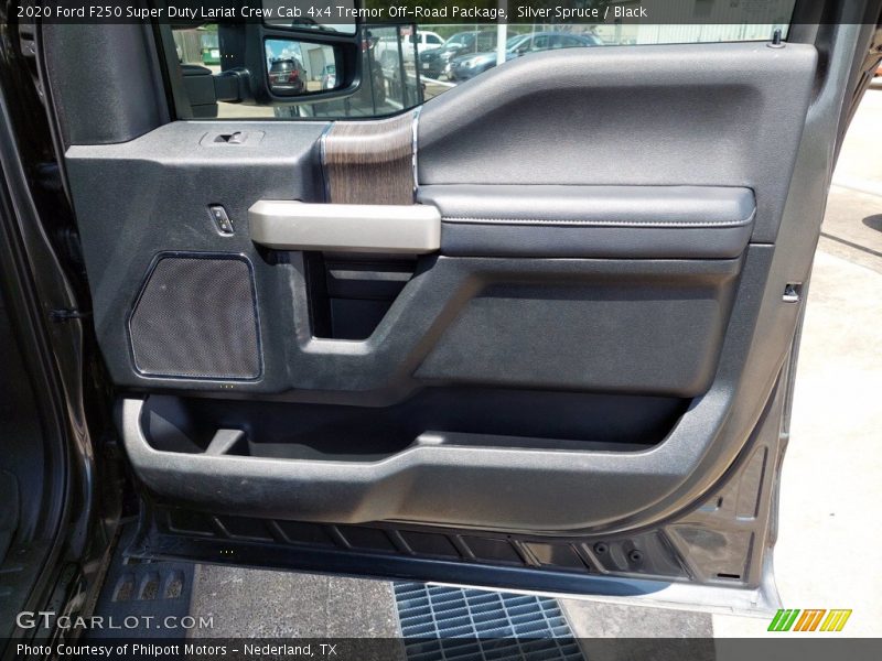 Silver Spruce / Black 2020 Ford F250 Super Duty Lariat Crew Cab 4x4 Tremor Off-Road Package