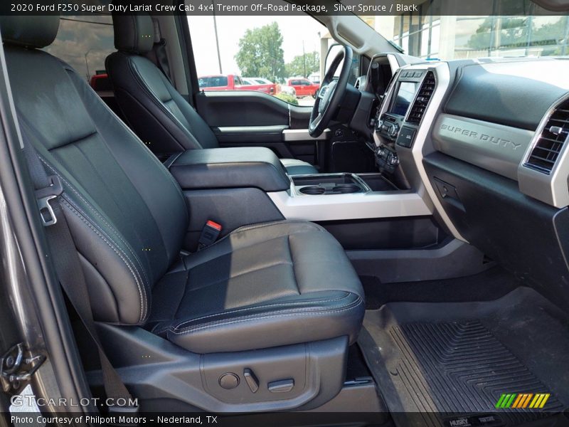 Silver Spruce / Black 2020 Ford F250 Super Duty Lariat Crew Cab 4x4 Tremor Off-Road Package