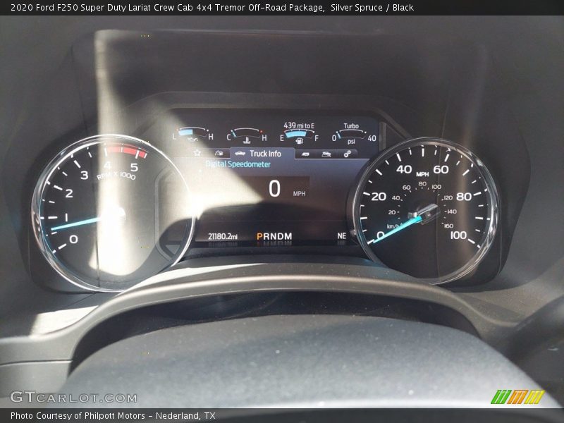 Silver Spruce / Black 2020 Ford F250 Super Duty Lariat Crew Cab 4x4 Tremor Off-Road Package